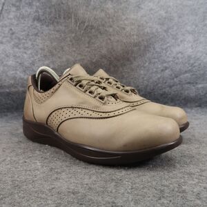 Sas Shoes Womens 7.5 Sneakers Walk Easy Comfort Leather Classic Oxford Lace Up